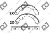 DJ PARTS BS1093 Brake Shoe Set